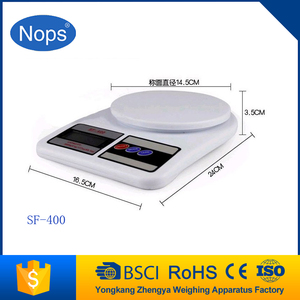 सबसे सस्ता इलेक्ट्रॉनिक रसोई पैमाने पर sf400 - Product Image 3