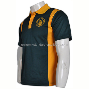 ชุดนักเรียนสำหรับเด็กผู้หญิง,เสื้อโปโลแขนสั้นโพลีเอสเตอร์ - Product Image 3