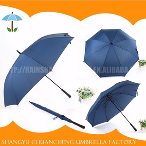 Belle Pas Cher 27' * 24 K <span class=keywords><strong>Parapluie</strong></span> Droit Vent Disjoncteur Avec Plaid Tissu Et Manche En Bois - Product Image 4