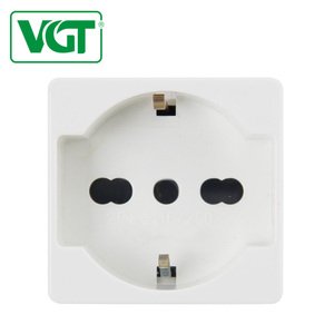 Fácil instalación nuevo diseño 2pin Schuko toma proveedor de China a israel mercado <span class=keywords><strong>ZENPEN</strong></span> vender - Product Image 2