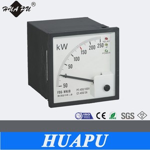 Pantalla analógica De Larga Escala de 240 grados panel de <span class=keywords><strong>metro</strong></span> 96*96mm de potencia kW utilizados de vapor para el <span class=keywords><strong>tren</strong></span> - Product Image 2