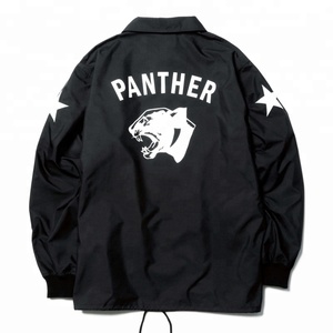Blousons Bomber Noirs Décontractés Personnalisés Coupe-Vent en Toile pour Hommes – Vêtements d'extérieur OEM – Blousons Homme Tissés Style <span class=keywords><strong>North</strong></span> <span class=keywords><strong>Face</strong></span> Coupe Ample - Product Image 1