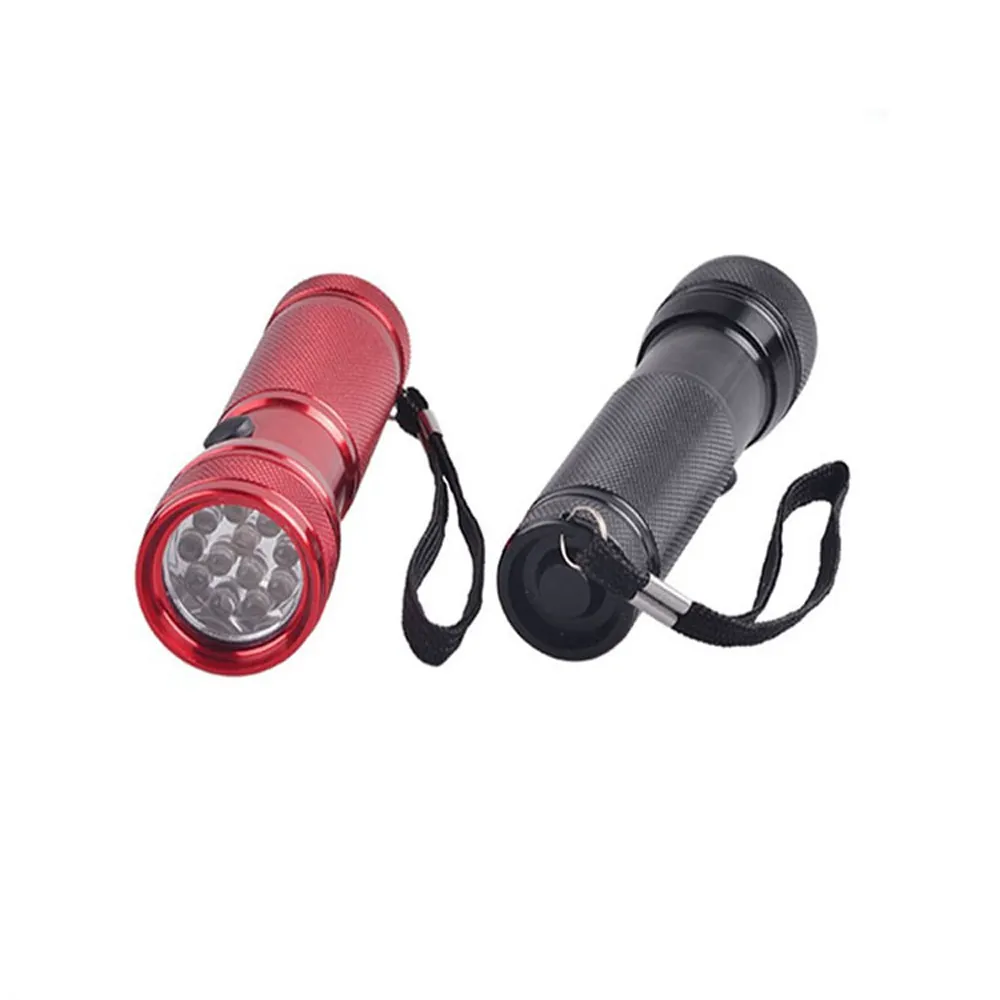 Linterna UV de luz negra, 14 LED, 395nm, para Detector de orina de perros y gatos