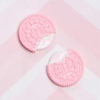 Pendentifs en résine pour décoration de Biscuits, 50 pièces, Design de mode, Simulation Oreo, ornements pour cookies décoratifs