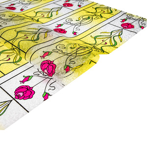 Autoadesivo del pvc <span class=keywords><strong>impermeabile</strong></span> di stampa rosa window film per uso domestico - Product Image 4