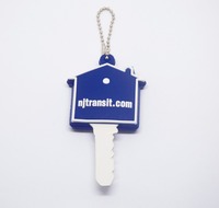 Porte-clés en forme de maison, personnalisé avec votre propre logo, pour clés de voiture