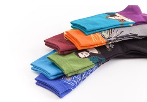 Breathable Anti-bacterial Cotton Fashion Ankle <strong>Socks</strong> <strong>Art</strong> Custom Painting <strong>Socks</strong> - Product Image 4