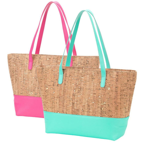 Mode Eco sac à main <span class=keywords><strong>En</strong></span> Liège Réutilisable Textile Fourre-Tout Sac Gros Bouchon Sac de Plage - Product Image 1