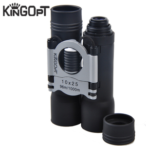 Kingopt <span class=keywords><strong>precio</strong></span> de fábrica 10x25 <span class=keywords><strong>telescopio</strong></span> binoculares compactos para adultos, binoculares de viaje - Product Image 2