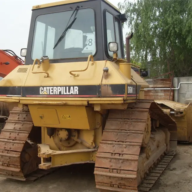 ใช้ Cat D6M รถปราบดินมือสอง CAT D7G D6D D6G D6M Dozer สำหรับขาย