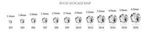 Proveedor barato 3D Nail Art Stud Decoraciones 6 Stone Silver Base Glass Rhinestone Ecológico Grado a Crystal DIY - Product Image 5