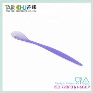 ISO22000 & HACCP Certified Disposable Plastic PS Long Handle Coffee/Sundae Spoon for Party Use Commercial Grade - Product Image 4