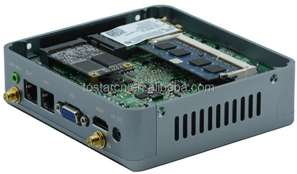 J1900 Материнская Плата процессора, Dual Lan Плата Bay trail Питания ПОСТОЯННОГО ТОКА, Мини-PCIE