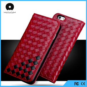 Titular de la tarjeta de celular volver <span class=keywords><strong>funda</strong></span> de cuero para el iphone 6 sin MOQ - Product Image 6