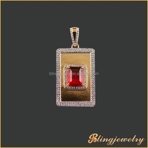 ruby dog tag