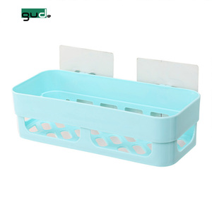 Bon marché support de <span class=keywords><strong>Cuisine</strong></span> Gratuit poinçonnage fixé au mur En Plastique Rectangle stockage rack etagère <span class=keywords><strong>d</strong></span>'<span class=keywords><strong>angle</strong></span> de douche - Product Image 1
