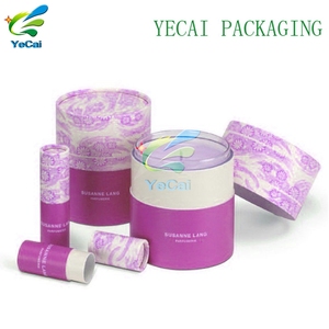 Por mayor de China personalizado ecológico tubo de papel caja de embalaje, lujo caja vela con muestra gratis - Product Image 1