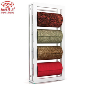 Debout libre papier peint tissu tapis présentoir en métal - Product Image 1