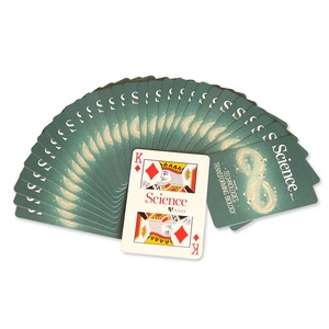 New Ý Cá Nhân Hoá Chơi Thẻ Trò Chơi Thăng Hoa Larged Jumbo Casino Vàng Chơi Thẻ Với Hộp Oem - Product Image 6