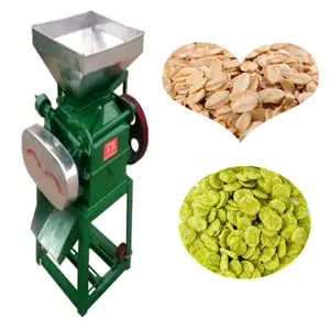 High effciency cereal flakes flaking mill grain flat extruding machine
