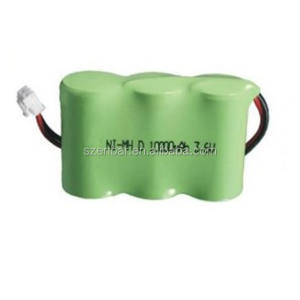 Ni-Mh D 10000mAh 3.6V Ni-Mh Rechargeable Battery Pack Used for Clock Power