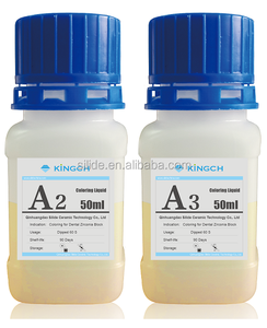 Liquido Colorante Elettrico a 16 Tonalità Certificato CE per Dischi in Zirconia Ceramica Dentale - Product Image 1