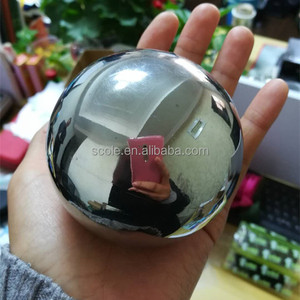 304 Espejo Acero inoxidable Mirando Bola Chapado en oro Color Hueco - Product Image 4