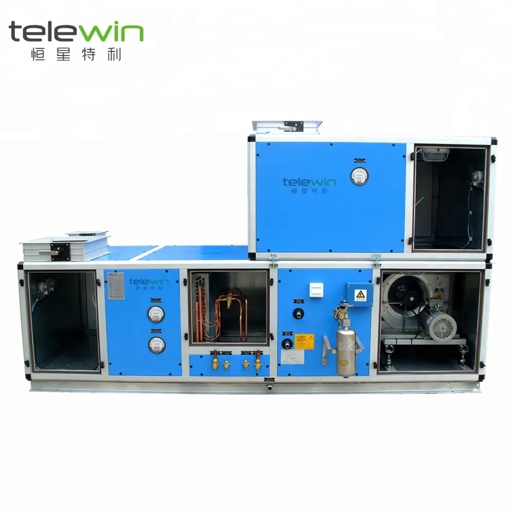 Custom made double layer modular ahu constant temperature constant humidity clean air handling unit oem manufacturing