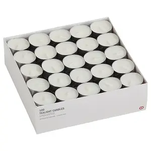 14G Hoge Kwaliteit Luxe Paraffine Theelichtje Wax 4 Uur Brandende Kaars 50Pcs