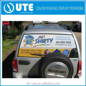 Perforated One Way Vision Mesh Vinyl / <strong>Car</strong> Window Advertising <strong>Decals</strong> - Product Image 5