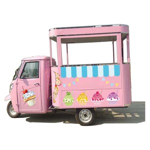 Triciclo Eléctrico Móvil Personalizado Tipo Tuk Tuk para Venta de Helados y Perritos Calientes - Product Image 6