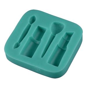 Pincel para maquillaje de labios para mujer, suministros de decoración de pasteles, moldes de silicona <span class=keywords><strong>Fondant</strong></span>, herramienta de decoración de pasteles artesanales de azúcar - Product Image 4