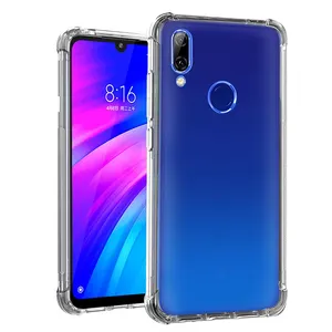 로고 Shockproof Tpu 모바일 액세서리 Xiaomi Redmi 7 케이스