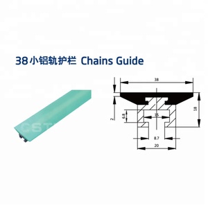 מסוע בצד בטיחות פלסטיק חלקי חילוף רכבת מדריך - Product Image 3