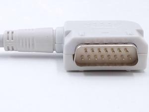 Professional Factory Made Compatible Kenz 10-Lead <strong>ECG</strong> <strong>Cable</strong> /EKG <strong>Cable</strong> Snap IEC Kenz <strong>12-lead</strong> <strong>Ecg</strong> <strong>Cable</strong>