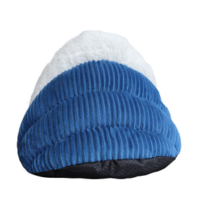 Luxe corduroy honden- en kattenbed, milieuvriendelijk, waterdicht, polyester vulling, zacht pluche, comfortabel, modieus, 40cm, reisformaat - Product Image 3