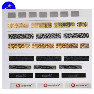 Tùy Chỉnh Nhãn In Ấn <span class=keywords><strong>Zebra</strong></span> Scratch Off Nhãn, Vật Liệu PET Hologram Scratch Off Label - Product Image 2