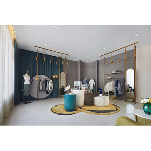 Exhibidores de Tienda para Niños con Diseño 3D Personalizado LUX, Mostradores de Vidrio Exclusivos para Tiendas de Ropa, para Uso en Tiendas Minoristas y Centros Comerciales - Product Image 2