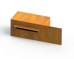 बिक्री के लिए जंग लगा देखो निविड़ अंधकार corten स्टील पत्र बक्से