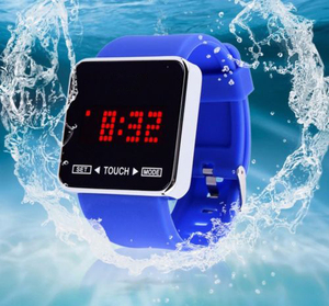 Bán buôn OEM vuông tốt nhất cổ tay Watch màn hình cảm ứng thể thao đồng hồ bật lửa kỹ thuật số LED <span class=keywords><strong>bistec</strong></span> giá đồng hồ - Product Image 4