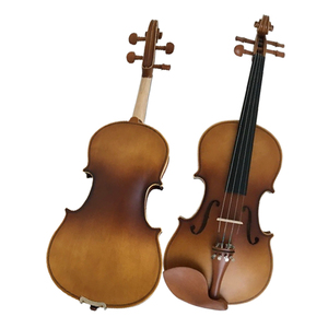 Antico 3/4 Opaco in legno di acero a buon mercato <span class=keywords><strong>violino</strong></span> made in China con bosso <span class=keywords><strong>parti</strong></span> di <span class=keywords><strong>violino</strong></span> - Product Image 5