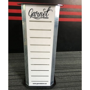 Benzersiz tarzı lucite küpe sayaç ekran akrilik standı takı - Product Image 3