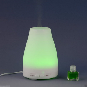 <span class=keywords><strong>Amazon</strong></span> Venta caliente plástico LED 100 mL ultrasónico <span class=keywords><strong>aromaterapia</strong></span> aceite difusor eléctrico humidificador de vapor frío - Product Image 3