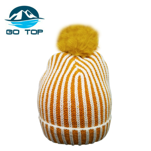 Trucker girl bonnet weave pattern weave hat least wholesale wool Beanie - Product Image 5