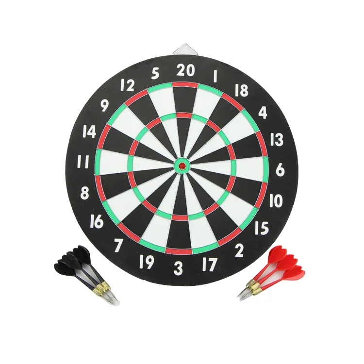 Heißer verkauf indoor spiele sporting dart board spiel für erwachsene, benutzerdefinierte mini dartscheibe, papier dartscheibe spielzeug