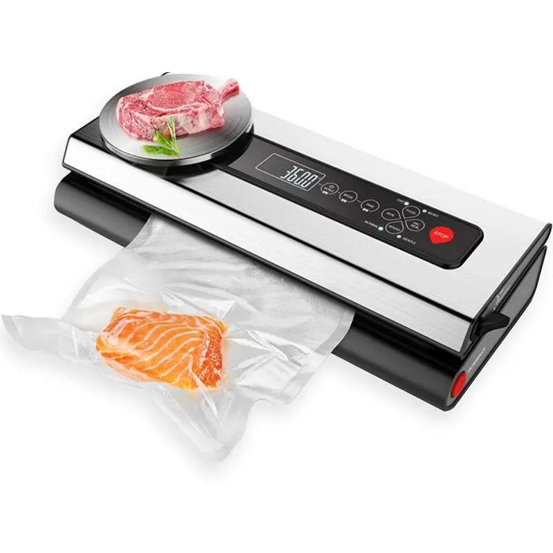 Outdoor and household Food Preservation Marinate Food Vacuum Food Sealer with kitchen Scale