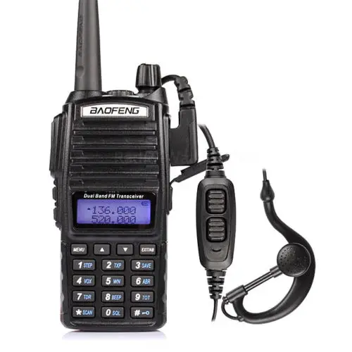 5-7 км лучший диапазон 8 Вт иди и болтай Walkie Talkie “иди и boafeng UV82 8 W Vhf Uhf удобный радио дальний уоки-токи Baofeng UV-82