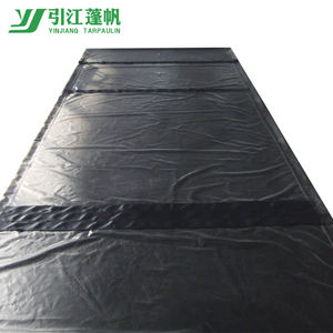 トラックカバー用ステンレスDリング付き18オンス防水PVCビニール鋼タープ - Product Image 2