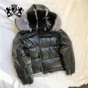 Vendita caldo Raccolto Bolla Giacche Attraente Oro e Del Nastro Delle Donne di Inverno Bomber Giacca <span class=keywords><strong>Con</strong></span> <span class=keywords><strong>Pelliccia</strong></span> - Product Image 2