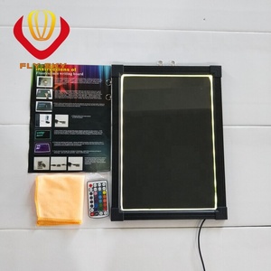 บอร์ดข้อความ LED นีออนป้ายเมนูอาหารพร้อมไฟมาร์กเกอร์8สีและผลิตภัณฑ์ให้แสงสว่าง - Product Image 3